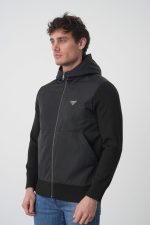 Prada Hooded Cardigan Windbreaker Jas