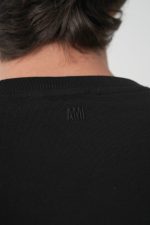 Ami Paris 'ZigZag' Logo Embroidered T-Shirt - Afbeelding 7