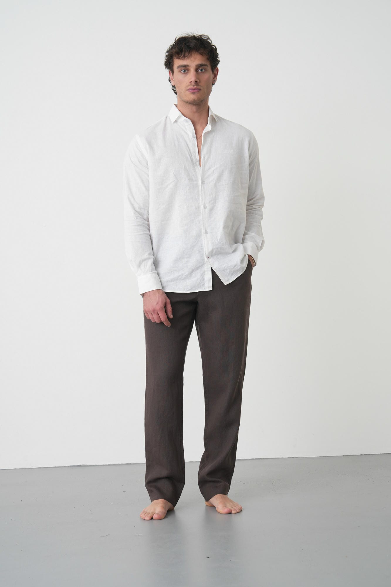 studio2026030679 Loro Piana Linnen Broek - Afbeelding 1